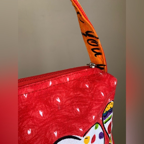 Sally Huss mini Bag Tote hearts rainbow colorful girlhoodcore - Picture 3 of 11